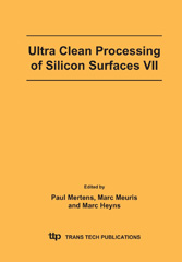 E-book, Ultra Clean Processing of Silicon Surfaces VII, Trans Tech Publications Ltd