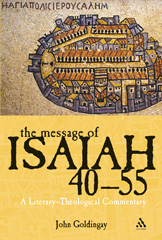 eBook, The Message of Isaiah 40-55, T&T Clark