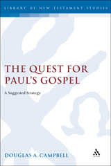 m, The Quest for Paul's Gospel, T&T Clark