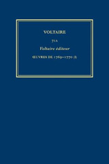 E-book, Œuvres complètes de Voltaire (Complete Works of Voltaire) 71A : Voltaire editeur : oeuvres de 1769-1770 (I), Voltaire Foundation