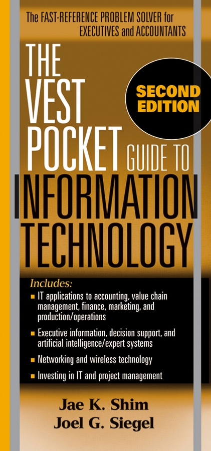 eBook, The Vest Pocket Guide to Information Technology, John Wiley & Sons