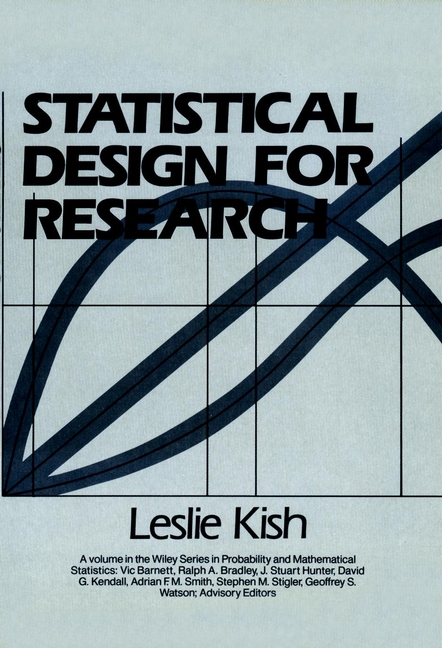 eBook, Statistical Design for Research, John Wiley & Sons