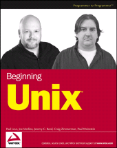 E-book, Beginning Unix, Wrox Press