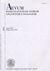 Artikel, Nuovi reperti per un censimento dei frammenti di codici classici a Cremona e nel suo territorio, Vita e Pensiero