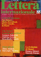 Articolo, Mozart e l'Italia, Lettera Internazionale