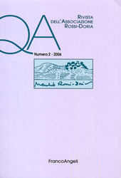 Issue, QA : Rivista dell'Associazione Rossi-Doria. Fascicolo 2, 2006, Franco Angeli
