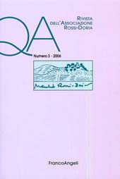 Issue, QA : Rivista dell'Associazione Rossi-Doria. Fascicolo 3, 2006, Franco Angeli