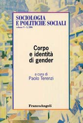 Fascicolo, Sociologia e politiche sociali. Fascicolo 3, 2006, Franco Angeli