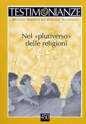 Issue, Testimonianze. NOV./DIC. , 2006, Associazione Testimonianze
