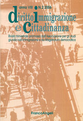Issue, Diritto, immigrazione e cittadinanza. Fascicolo 2, 2006, Franco Angeli