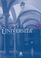 Kapitel, L'ateneo di Parma dopo l'Unità : un caso di università periferica nell'Italia liberale (1860-1890), CLUEB