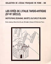 Chapter, Trasformazioni del paesaggio urbano: il "Templum Pacis" durante la guerra greco-gotica (a proposito di Procop., "Goth." IV 21), École française de Rome