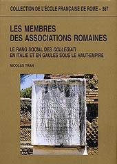 Capítulo, Chapitre 8 - Collèges, réseaux et ascension sociale, École française de Rome
