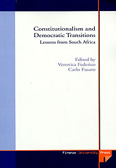 E-book, Constitutionalism and democratic transitions : lessons from South Africa, Firenze University Press