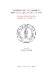 Chapitre, Rappresentanza universale e rappresentanza di interessi fra diciannovesimo e ventesimo secolo, Firenze University Press