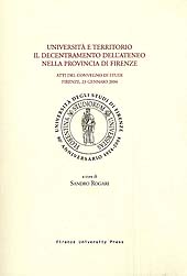 Chapter, Significato e impatto del Polo scientifico di Sesto Fiorentino, Firenze University Press