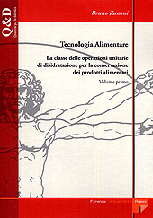 Kapitel, 3. Altre operazioni unitarie di disidratazione, Firenze University Press