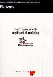Chapter, Alcune note sulle origini degli studi di marketing presso l'Ateneo fiorentino, Firenze University Press