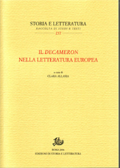 E-book, Il Decameron nella letteratura europea : atti del convegno ..., Edizioni di storia e letteratura