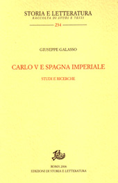 Chapitre, 1. Il progetto imperiale di Carlo V, Edizioni di storia e letteratura