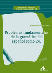 eBook, Problemas fundamentales de la gramática del español como 2/L., Arco