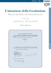 E-book, L'attuazione della Costituzione : recenti riforme e ipotesi di revisione, PLUS-Pisa University Press