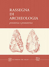 Articolo, La ceramica preistorica : proposta metodologica di caratterizzazione macroscopica degli impasti, All'insegna del giglio