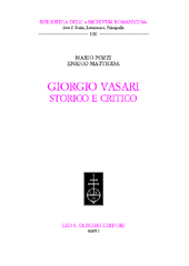 eBook, Giorgio Vasari storico e critico, L.S. Olschki