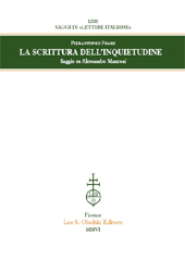 E-book, La scrittura dell'inquietudine : saggio su Alessandro Manzoni, L.S. Olschki