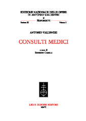E-book, Consulti medici : volume I, Vallisnieri, Antonio, L.S. Olschki