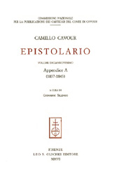 eBook, Epistolario : volume XIX : appendice A, 1837-1843, Cavour, Camillo Benso, conte di., L.S. Olschki