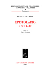 E-book, Epistolario (1714-1729), Vallisnieri, Antonio, L.S. Olschki