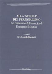 Kapitel, La comunicazione educativa come processo istitutivo della persona : processo di personalizzazione in Emmanuel Mounier, Bulzoni