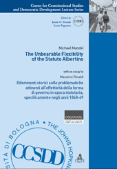eBook, The unbearable flexibility of the Statuto albertino, Mandel, Michael, CLUEB