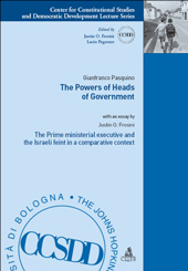 eBook, The powers of heads of government, Pasquino, Gianfranco, CLUEB