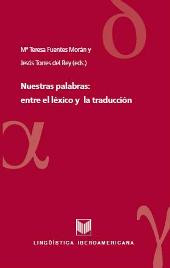 E-book, Nuestras palabras : entre el léxico y la traducción, Iberoamericana Vervuert