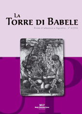 Fascicule, La Torre di Babele : rivista di Letteratura e Linguistica : 4, 2006, Monte Università Parma
