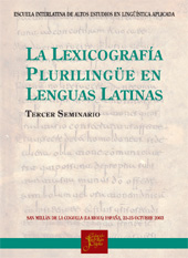 Chapitre, Vías de futuro para la lexicografía neolatina, Cilengua