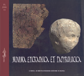 Artículo, Approfondimenti sull'album e la lex della familia Silvani da Trebula Mutuesca, "L'Erma" di Bretschneider