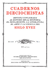 Article, La crueldad ibérica a través de los relatos de viaje franceses del siglo XVIII, Ediciones Universidad de Salamanca
