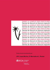 E-book, Dans la jungle des discours : genres de discours et Discours Rapporté, Universidad de Cádiz