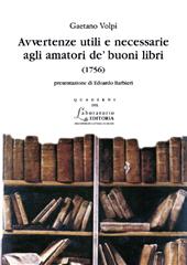 E-book, Avvertenze utili e necessarie agli amatori de' buoni libri (1756) : con note e illustrazioni, ISU Università cattolica