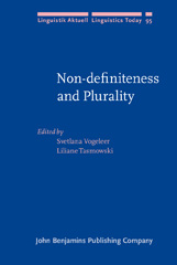 E-book, Non-definiteness and Plurality, John Benjamins Publishing Company