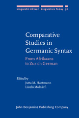 E-book, Comparative Studies in Germanic Syntax, John Benjamins Publishing Company