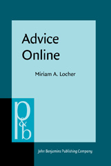 E-book, Advice Online, John Benjamins Publishing Company