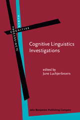 E-book, Cognitive Linguistics Investigations, John Benjamins Publishing Company