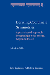 E-book, Deriving Coordinate Symmetries, Velde, John R., John Benjamins Publishing Company