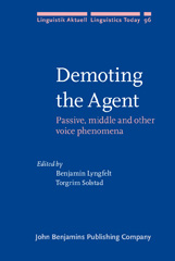 eBook, Demoting the Agent, John Benjamins Publishing Company