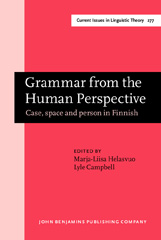 E-book, Grammar from the Human Perspective, John Benjamins Publishing Company