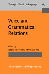 E-book, Voice and Grammatical Relations, John Benjamins Publishing Company
